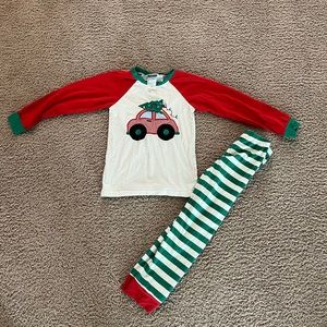 Christmas Pajamas sz 7